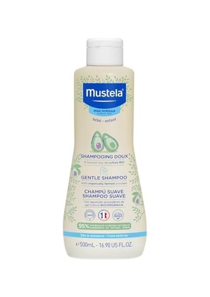 Mustela Gentle Shampoo Bebek Şampuanı 500 ml fiyatları