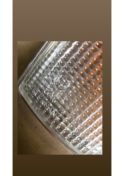 Renault 9 Brodway/spring Ön Sol Sinyal Lambası Beyaz 1985-1994 Arası Pleksan