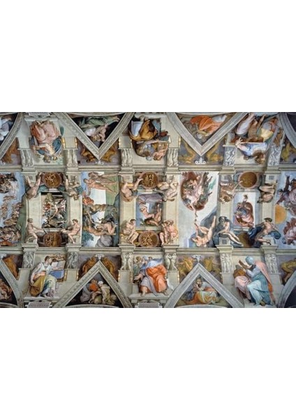 5000 Parça Yapboz Sistine Kilisesi modelleri