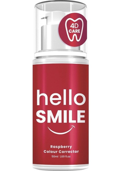Hello Smile Anında Beyazlatıcı Diş Jeli, Ahududu Aromalı, Leke Karşıtı & Plak Önleyici, Ferahlatıcı Günlük Ağız Bakımı, 50 ml modelleri