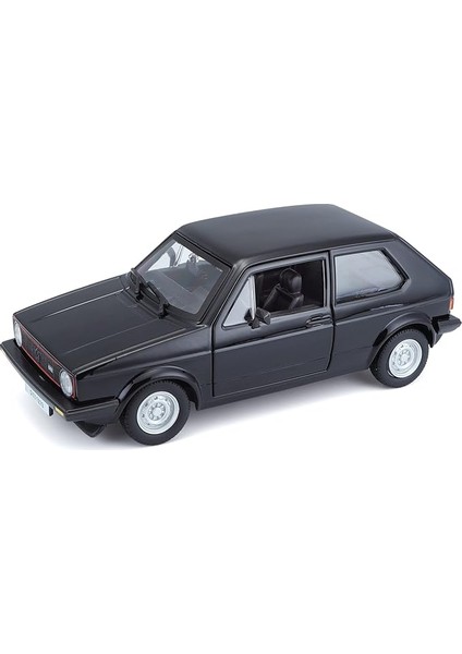 Bauer Spielwaren 18-21089 18-21089BK Volkswagen 1:24 Golf Mk1 Gtı (1979), Siyah