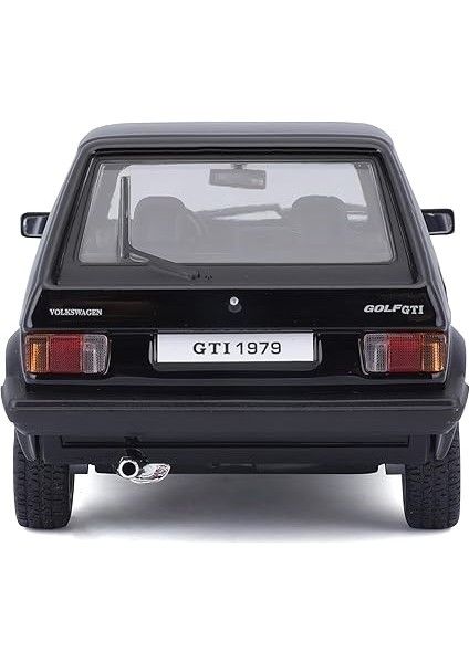 Bauer Spielwaren 18-21089 18-21089BK Volkswagen 1:24 Golf Mk1 Gtı (1979), Siyah modelleri