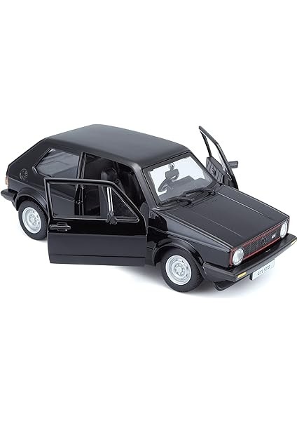 Bauer Spielwaren 18-21089 18-21089BK Volkswagen 1:24 Golf Mk1 Gtı (1979), Siyah fırsatları