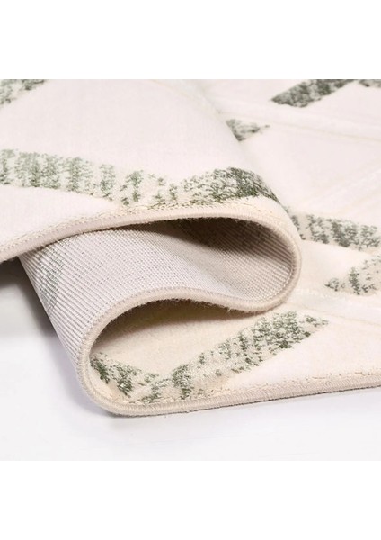 Teruel Modern Bej Viskon ve Akrilik Pamuk Tabanlı Makine Halısı modelleri