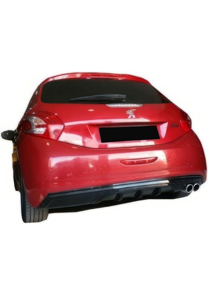 208 Uyumlu Custom Difüzör 2012-2019 (Plastik) Parlak Siyah fiyatları