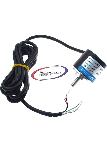 Sun Artımlı Optik Döner Kodlayıcı Ab Faz 100P/R 200P/R 360P/R 400P/R 600P/R 1000P/R Geniş Voltaj Güç Kaynağı Dc 5-24V 6mm Şaft Dörtlü (1000 Hat)