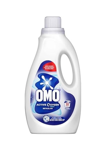 Omo Active Oksijen Etkisi Beyazlar Için Sıvı Deterjan 1500 ml modelleri