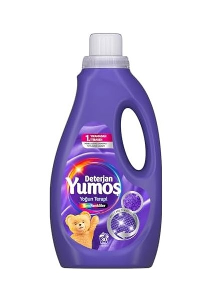 Yumoş Sıvı Bakım Deterjanı Tüm Renkler 30 Yıkama 1500 ml
