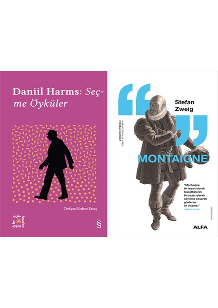 Everest Açıkhava 9 - Daniil Harms Seçme Öyküler + Montaigne