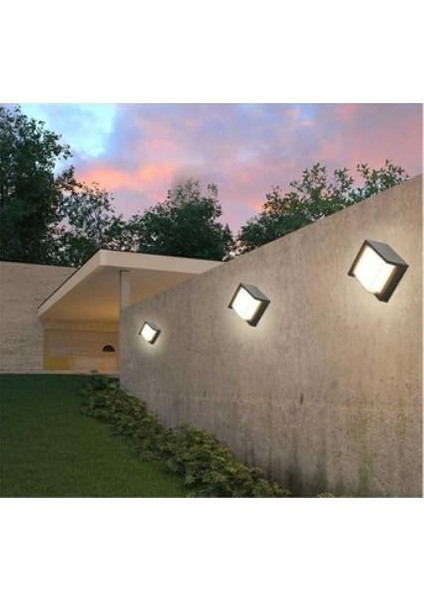 7074 Cata 12 W Sıva Üstü Bahçe LED Aplik Günışığı 3200K HSPLİNM-3259 modelleri