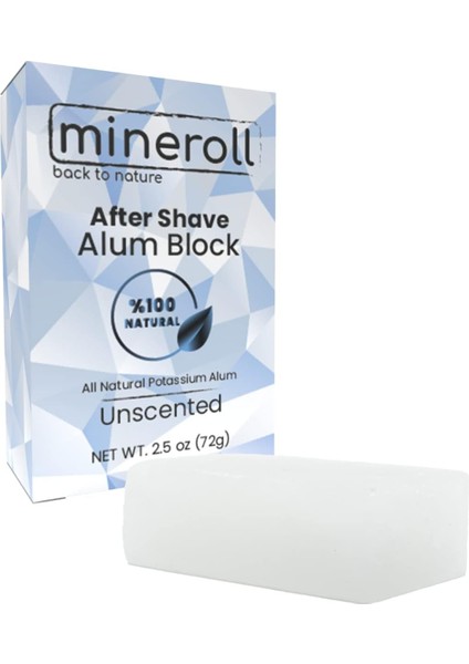 Mineroll Traş Sonrası Cilt Şapı, Cilt Lekelerine Iyi Gelir, Kanamayı Durdurur, Kadın & Erkek Için, Jilet Yanıklarına Iyi Gelir, Cildi Yumuşatır, 72 gr fiyatları