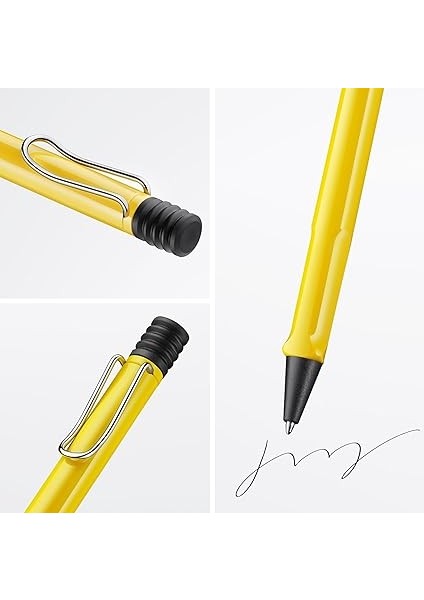 Safari Yellow Tükenmez Kalem – Zamansız Klasik Tükenmez Kalem, Ergonomik Sap ve Sağlam Asa Plastik – Büyük Kalem Ucu Dahil M 16 Çizgi Genişliği M Mavi fiyatları