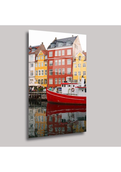 Kopenhang Evleri - Cam Tablo - DEG0020 fiyatları