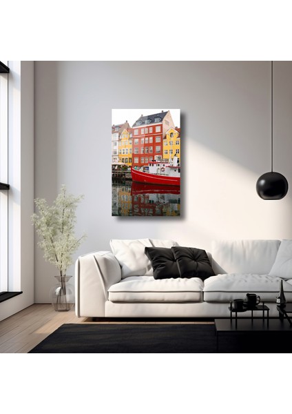 Kopenhang Evleri - Cam Tablo - DEG0020 indirimleri