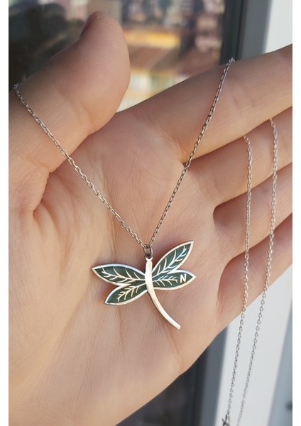 925 Ayar Gümüş Harfli Yusufcuk Kolye