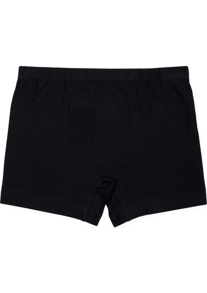 Erkek Çocuk Pamuklu Havlu Bel Düz Klasik Boxer 2'li Paket 3190 Siyah fiyatları