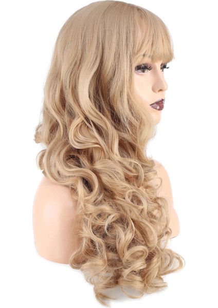 Dalgalı Perçemli Uzun Fiber Sentetik Peruk - Balköpüğü modelleri