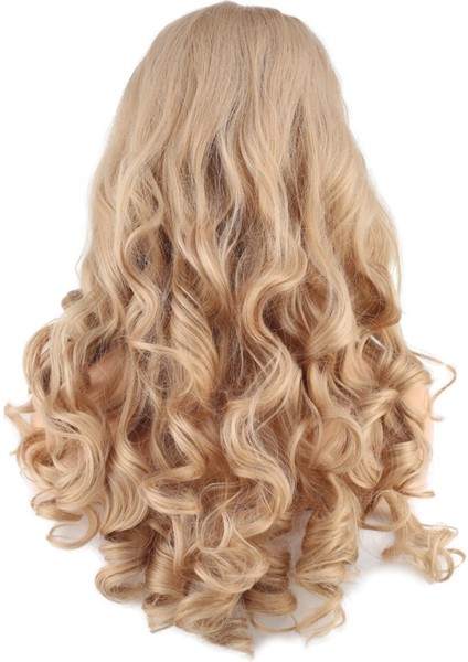 Dalgalı Perçemli Uzun Fiber Sentetik Peruk - Balköpüğü indirimleri