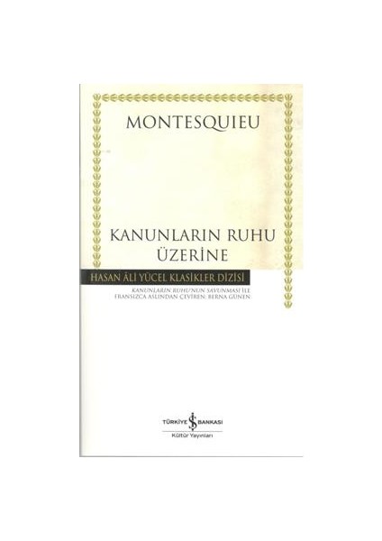 Kanunların Ruhu Üzerine