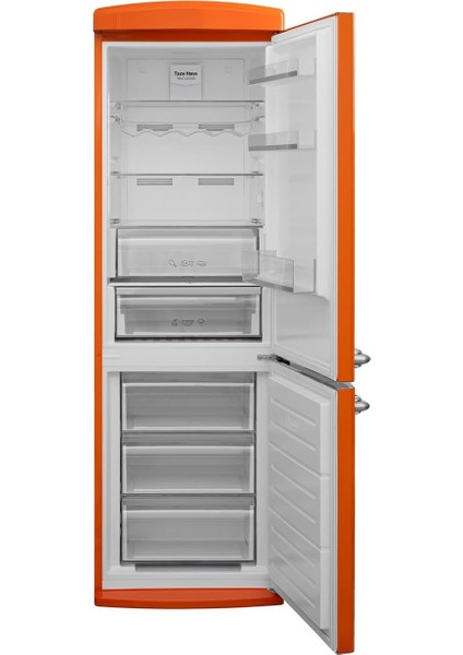 Retro NFK37011 Turuncu Buzdolabı modelleri