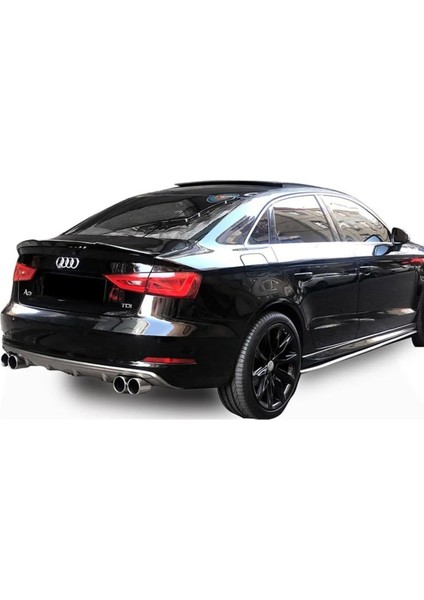 Audi A3 S3 2013-2016 Sedan Difüzör (Plastik) Parlak Siyah fiyatları