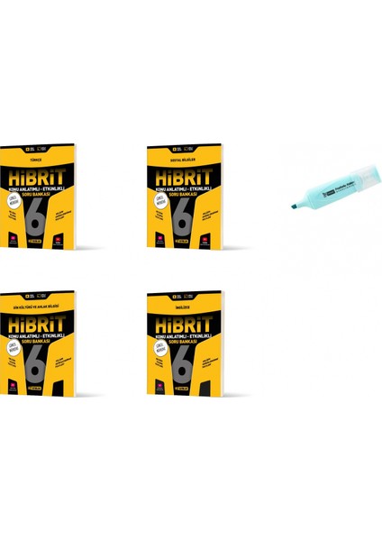 6.sınıf Hibrit Türkçe Sosyal Din Ingilizce Konu Anlatımlı Etkinlikli Sb (Yeni Müfredat)