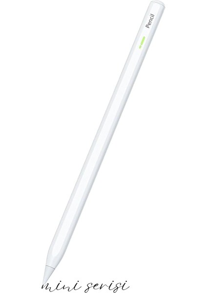 Ipad Mini 2024 7. Nesil 8.3 Uyumlu Manyetik Şarj Olabilen Bluetooth Özellikli Stylus Tablet Kalemi