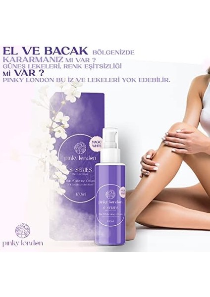 Pinky London S-Serisi Koltuk Altı Beyazlatıcı Krem 100 ml modelleri