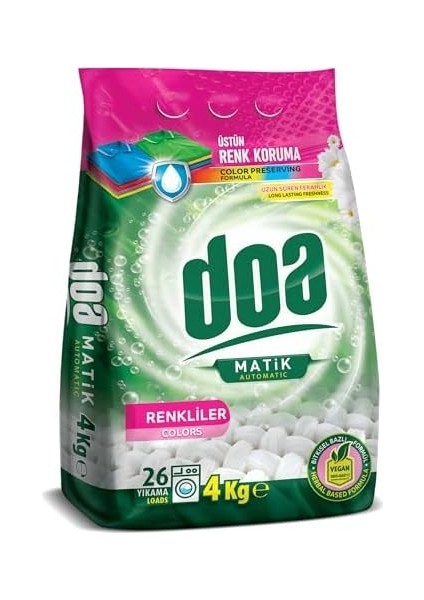 Doa Matik Deterjan Renkliler 4 kg