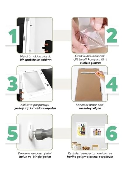 Çocuk Resim Sanat Çerçevesi – Kapaklı, Duvara Asılabilir, Etkinlik Sergileme Çerçevesi, Çocuk Çizimleri Için Katlanabilir Çerçeve, A4 (Ahşap) fiyatları