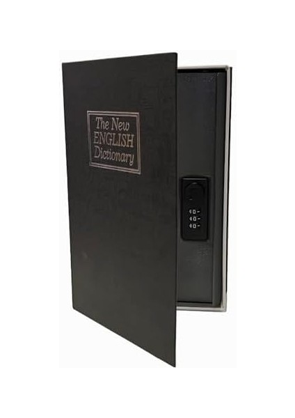 Lr-Sbb Kitap Şeklinde Gizli Kasa - Kumbara - Siyah fiyatları