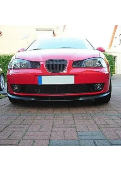 Seat Ibiza Mk4 6l Uyumlu Evrensel Universal 3 Parça Cupra Kupra Ön Ek Tampon Dili Lip Esnek Karlık modelleri