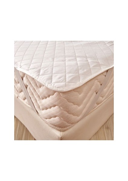 Soft Nando Basic Çift Kişilik Lastikli Alez - Beyaz - 160X200 cm modelleri