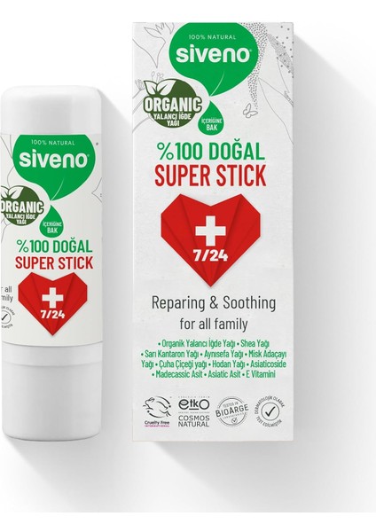 SIVENO%100 Doğal Super Stick 6 gr fiyatları