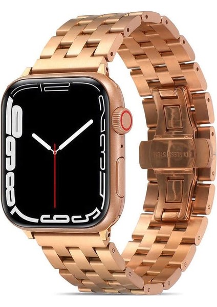 Ile Uyumlu 42MM Krd-20 Metal Kordon Rose