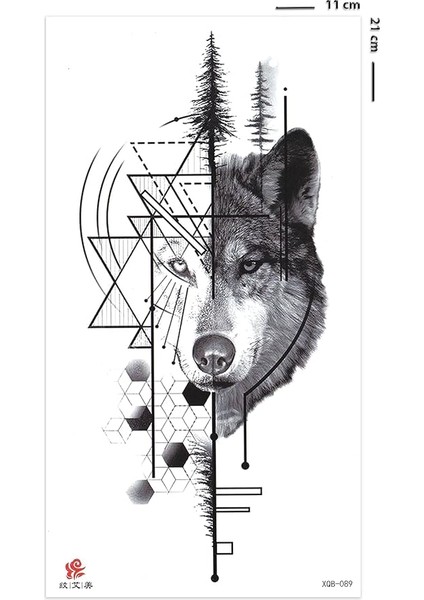 Kurt Dövmesi, Wolf Tattoo, Geçici Dövme, Erkek Geçici Dövme fiyatları