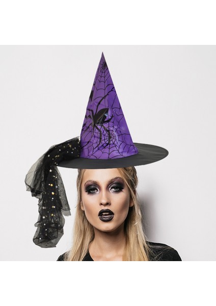 Halloween Aksesuar -Cadı Şapkası- 38X34 cm fiyatları