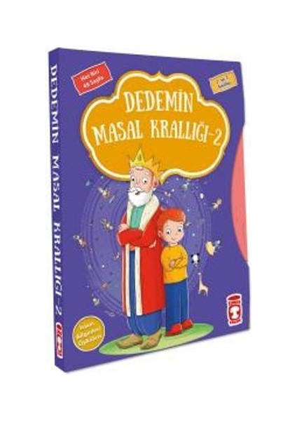 Dedemin Masal Krallığı- 2 Set (5 Kitap)