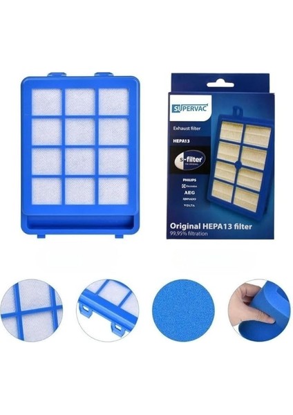 Marathon Ultimate Philips Fc 9919 ve FC9924 Uyumlu Filtre Seti modelleri