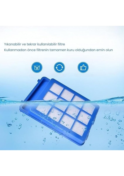 Marathon Ultimate Philips Fc 9919 ve FC9924 Uyumlu Filtre Seti fırsatları