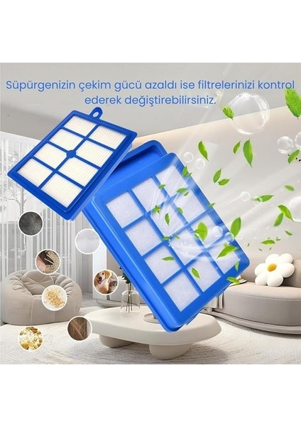 Marathon Ultimate Philips Fc 9919 ve FC9924 Uyumlu Filtre Seti indirimleri