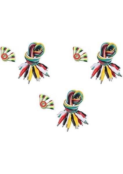 30'lu Krokodil Kablo Timsah Ağızlı Kıskaç Timsah Ağzı 50CM indirimleri