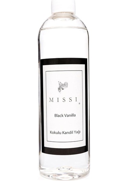 ml Black Vanilya Kokulu Kandil Yağı