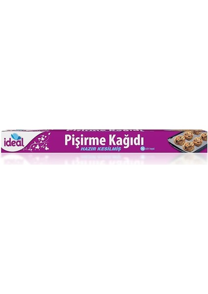 Hazır Kesilmiş Pişirme Kağıdı 16 Adet 42X37 Cm, Helal Sertifikalı Bpa Içermez, Fırında Tavuk, Et, Tatlı, Börek Pişirmek Için Yüksek Isıya Dayanıklı Hazır Fırın Pişirme Kağıdı Yapışmaz Yanmaz