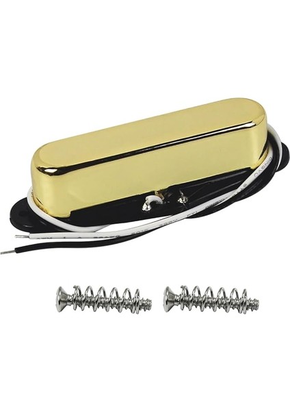 Tek Bobin Pikap Gitar Boyun Manyetikler 50MM Alnico 5 Mıknatıs 7-8k Tl Te Elektro Gitar Boyun Parçaları, Altın