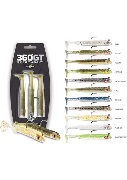 360GT Weedless Jıg Minnow Sahte Balığı fiyatları