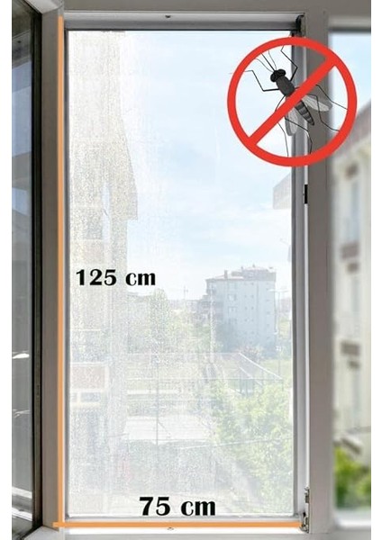 Pencere Sinekliği Tek Kanat 75X125 cm modelleri