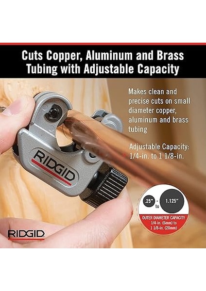 40617 – 101 Boru Kesici Küçük Cap. 6 – 28 modelleri