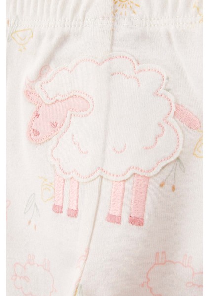 Kız Bebek Ekru 3lü Set modelleri