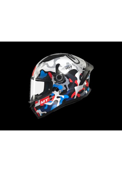 Kask mt Stınger Yozu A7 Parlak Mavi/beyaz indirimleri